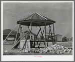 Old bandstand. Crystal City, Texas