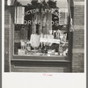 Shop window. L Street N.W., Washington, D.C