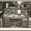Desk of storekeeper, Ericsburg, Minnesota
