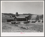 Threshing operations, Southwestern Wisconsin