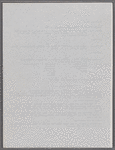 Holograph notes for lectures and poems; 12 notes written on 14 pieces paper, unsigned, undated