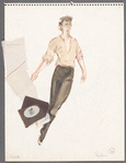 Costume sketches for Dances at a gathering [choreographed by] Jerome Robbins