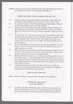 German translation of script, in a printed booklet