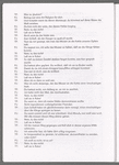 German translation of script, in a printed booklet