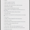 Prop list (four successive drafts)