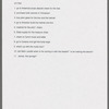 Prop list (four successive drafts)