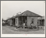 Row of houses. Mexican quarter, San Antonio, Texas