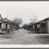 Row of houses. Mexican quarter, San Antonio, Texas