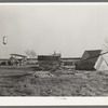 Camp of Mexican laborers working in and around El Indio, Texas. El Indio is a real estate development, rural and urban