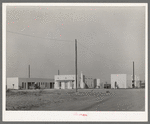 Tourist court and office of real estate development. El Indio, Texas