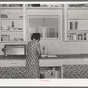 Kitchen in home of Mr. Ernest Milton, El Indio, Texas, pioneer