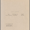 Script for Miss Liberty, with interleaved set design drawings
