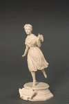 Statue of dancer Marie Taglioni in pose from La Sylphide