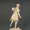 Statue of dancer Marie Taglioni in pose from La Sylphide