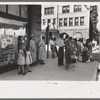 Spectators at the fourth of July parade, Vale, Oregon