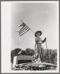 Decorated car in the Fourth of July parade at Vale, Oregon