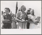 Watching the Fourth of July parade, Vale, Oregon