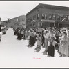 Watching the Fourth of July parade, Vale, Oregon