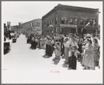 Watching the Fourth of July parade, Vale, Oregon