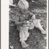 Little boy enjoys his ice cream, Fourth of July, Vale, Oregon