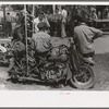 Motorcycle racers, Fourth of July, Vale, Oregon