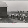 Fighting a grass fire, Fourth of July, Vale, Oregon