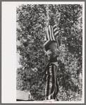 Boy on float in Fourth of July parade, Vale, Oregon
