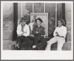 Farm boys in town for the Fourth of July celebration, Vale, Oregon