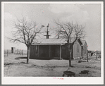 Home of W. Carrick Snodgrass before tenant purchase loan, Floyd County, Texas