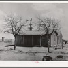 Home of W. Carrick Snodgrass before tenant purchase loan, Floyd County, Texas