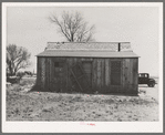 Home of borrower B.C. Aaron before tenant purchase loan. Eddy County, New Mexico