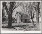 New home of B.C. Aaron after tenant purchase loan. Eddy County, New Mexico