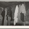 Clothes of Negro sharecropper's family. Near Marshall, Texas