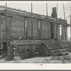 Ruins of old plantation house near Marshall, Texas