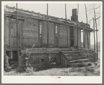 Ruins of old plantation house near Marshall, Texas