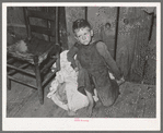 Son of relief client near Jefferson, Texas