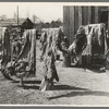 Quilts of family on relief near Jefferson, Texas