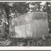 Trailer home of migrant keymaker near Jefferson, Texas