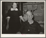 Blind man and his wife, old-time farmers near Marshall, Texas