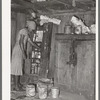 Negro woman living on farm near Jefferson, Texas, preparing dinner