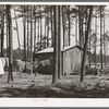 Group of houses in which white migrants were living. These migrants were working in the strawberry fields near Ponchatoula, Louisana