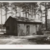 House in which white migrants were living. These migrants were working in the strawberry fields near Ponchatoula, Louisiana
