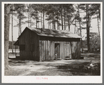 House in which white migrants were living. These migrants were working in the strawberry fields near Ponchatoula, Louisiana