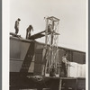 Icing refrigerator cars for shipment of strawberries. Hammond, Louisiana
