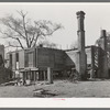 Ruins of old plantation house near Marshall, Texas