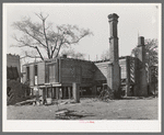 Ruins of old plantation house near Marshall, Texas