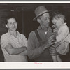 Wife and husband and child. Note condition of woman's teeth. Living on outskirts of Jefferson, Texas