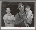 Wife and husband and child. Note condition of woman's teeth. Living on outskirts of Jefferson, Texas