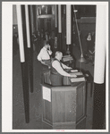 Auctioneer's stands. Strawberry auction, Hammond, Louisiana