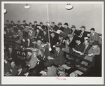 Group of buyers. Strawberry auction, Hammond, Louisiana